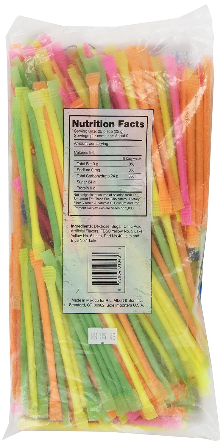 Candy-filled Straws (240 Pcs) 7.68 Oz.