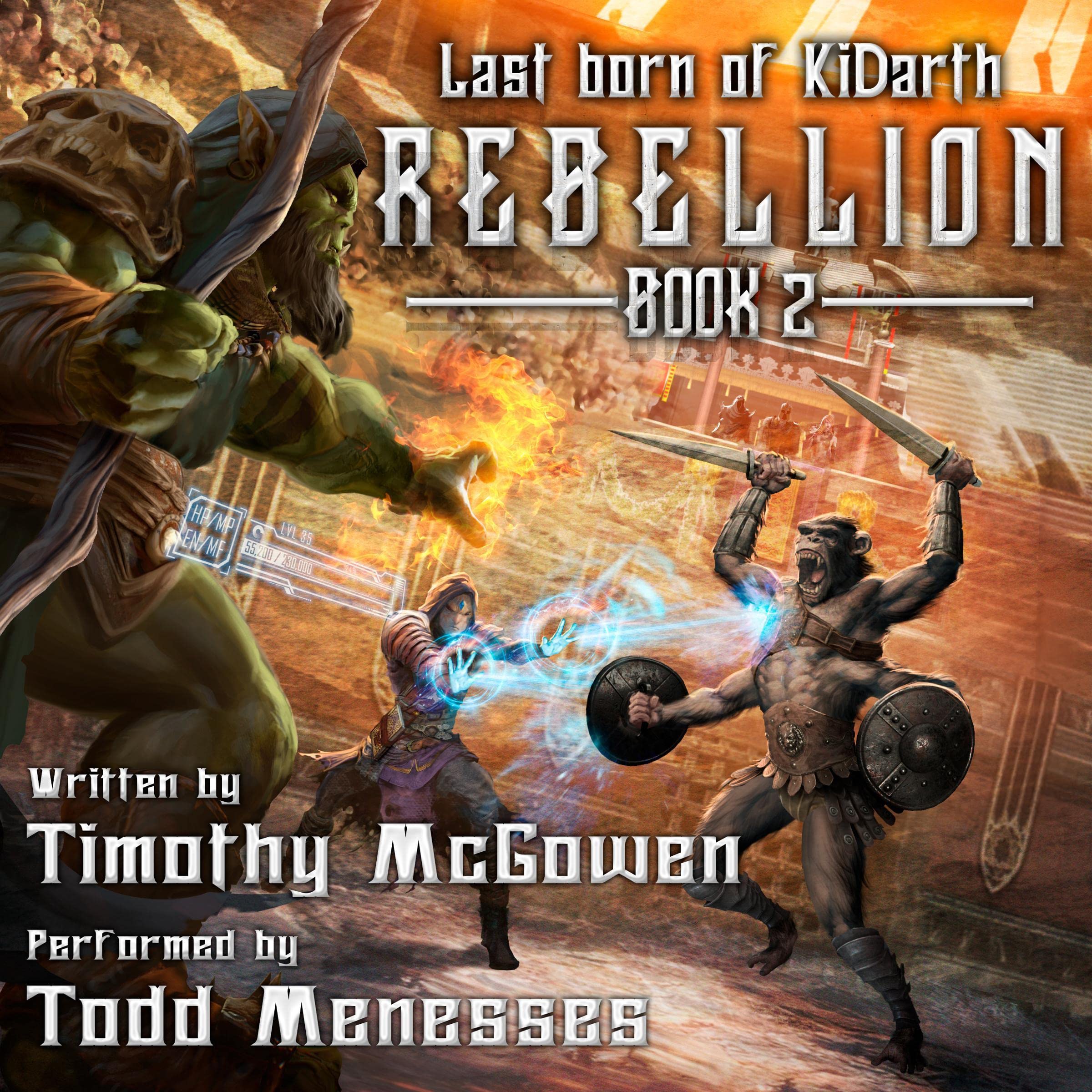 Cover art for Rebellion: Last Born of Ki'darth, Book 2