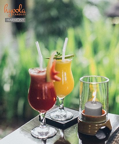 Miniatura 55 de HYOOLA Scented Votive Candles - Vanilla Votive Candles -12 Hour Burn Time - 9 Pack - European Made