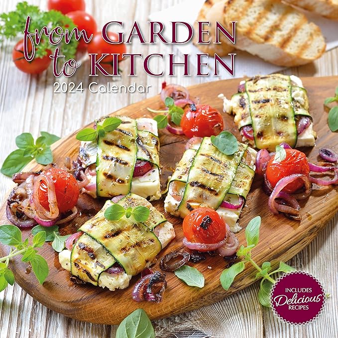 Wandkalender 2024 - Vom Garten in die Küche - From Garden to Kitchen