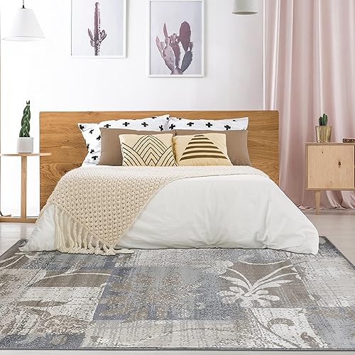 Miniatura 4 de SUPERIOR Alfombra de interior con respaldo de yute, perfecta para pasillo, entrada, oficina, sala de estarcomedor, dormitorio, cocina, piso,