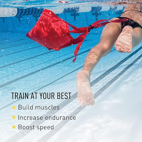 Miniatura 3 de FINIS Swim Parachute - Swim Training Equipment for Resistance Training - Swim and Pool Accessory