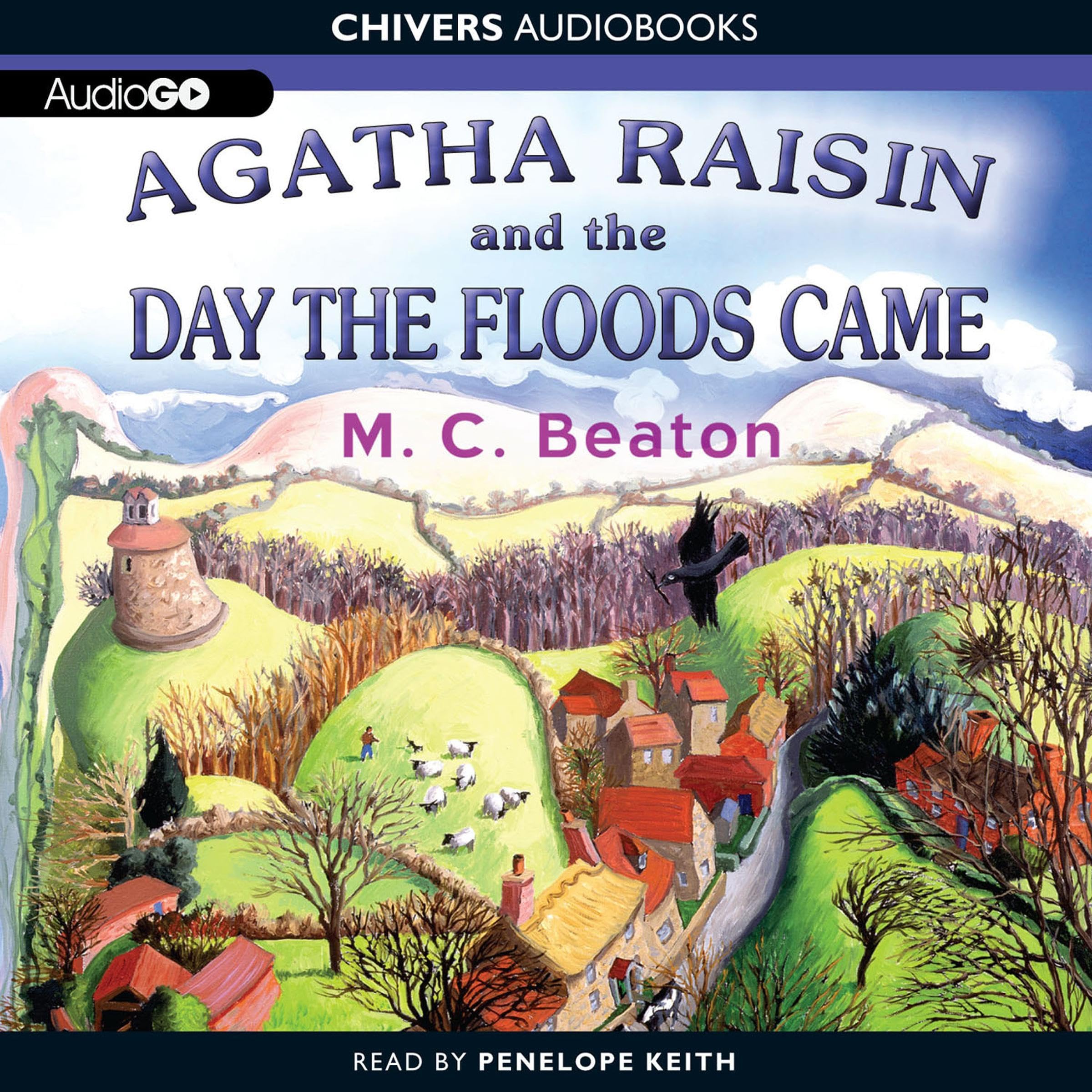 Cover art for Agatha Raisin and the Day the Floods Came