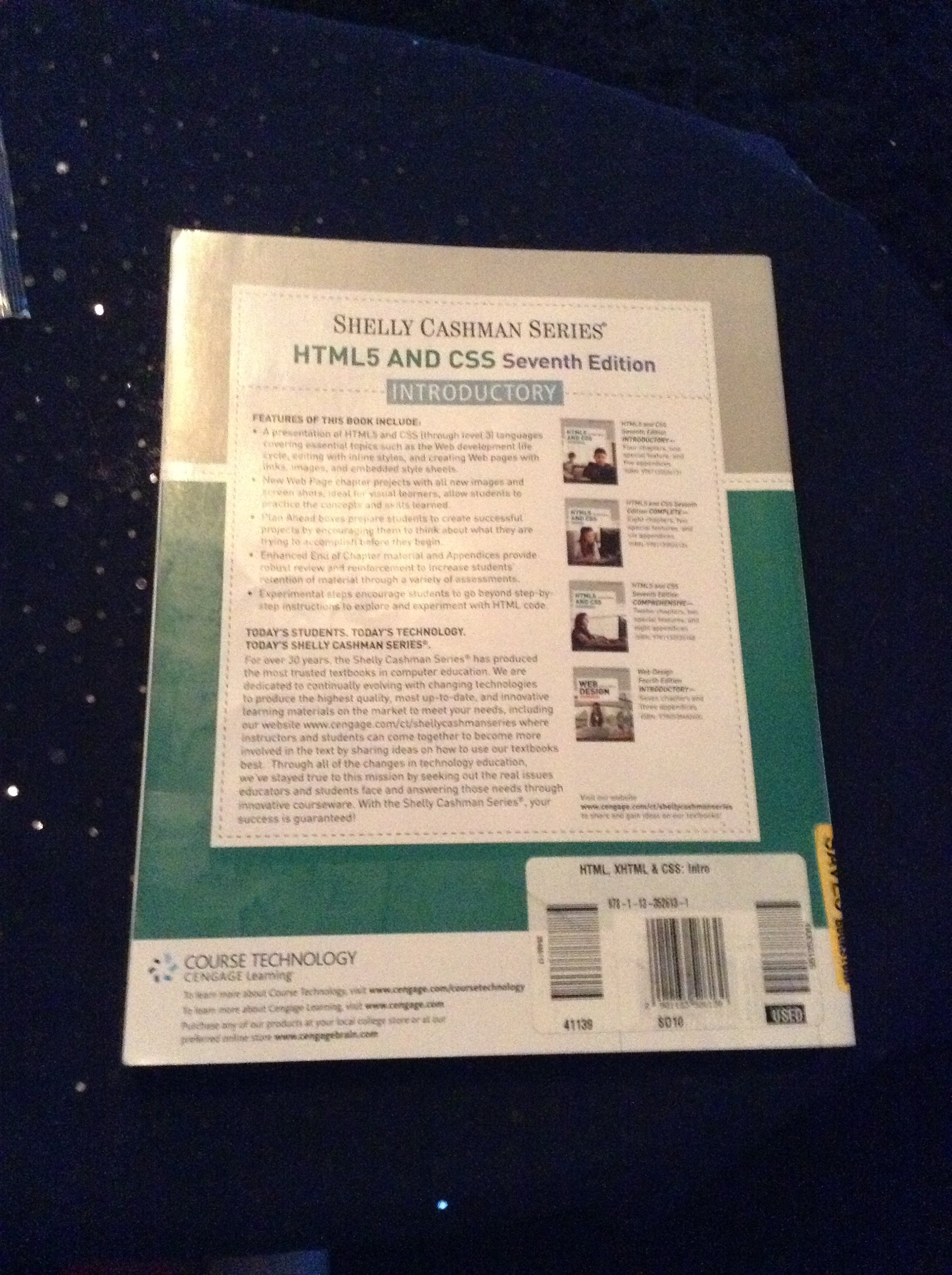 HTML5 and CSS: Introductory (Shelly Cashman Series)