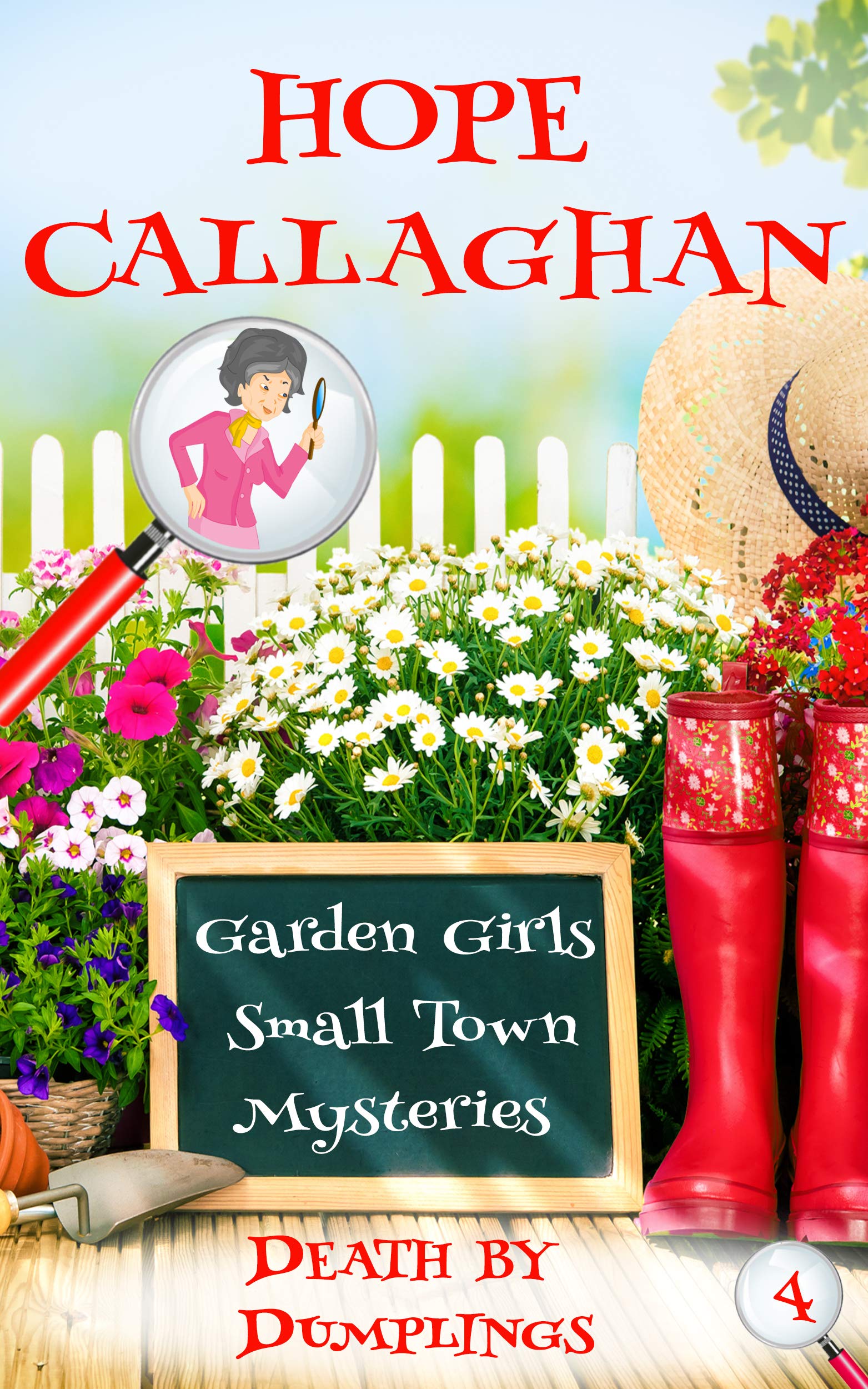Death by Dumplings: A Garden Girls Cozy Mystery Novel (Garden Girls Cozy Mystery Series Book 4)