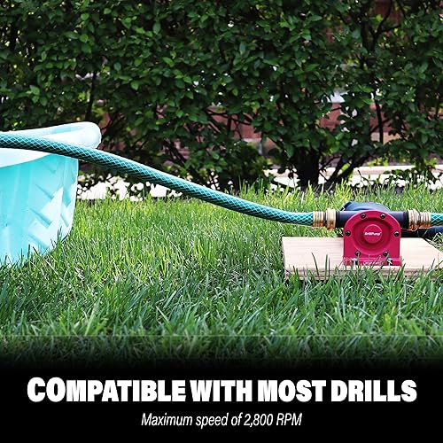 Miniatura 4 de Milescraft Inc - Bomba para taladro 1314 con capacidad de 750 galones por hora