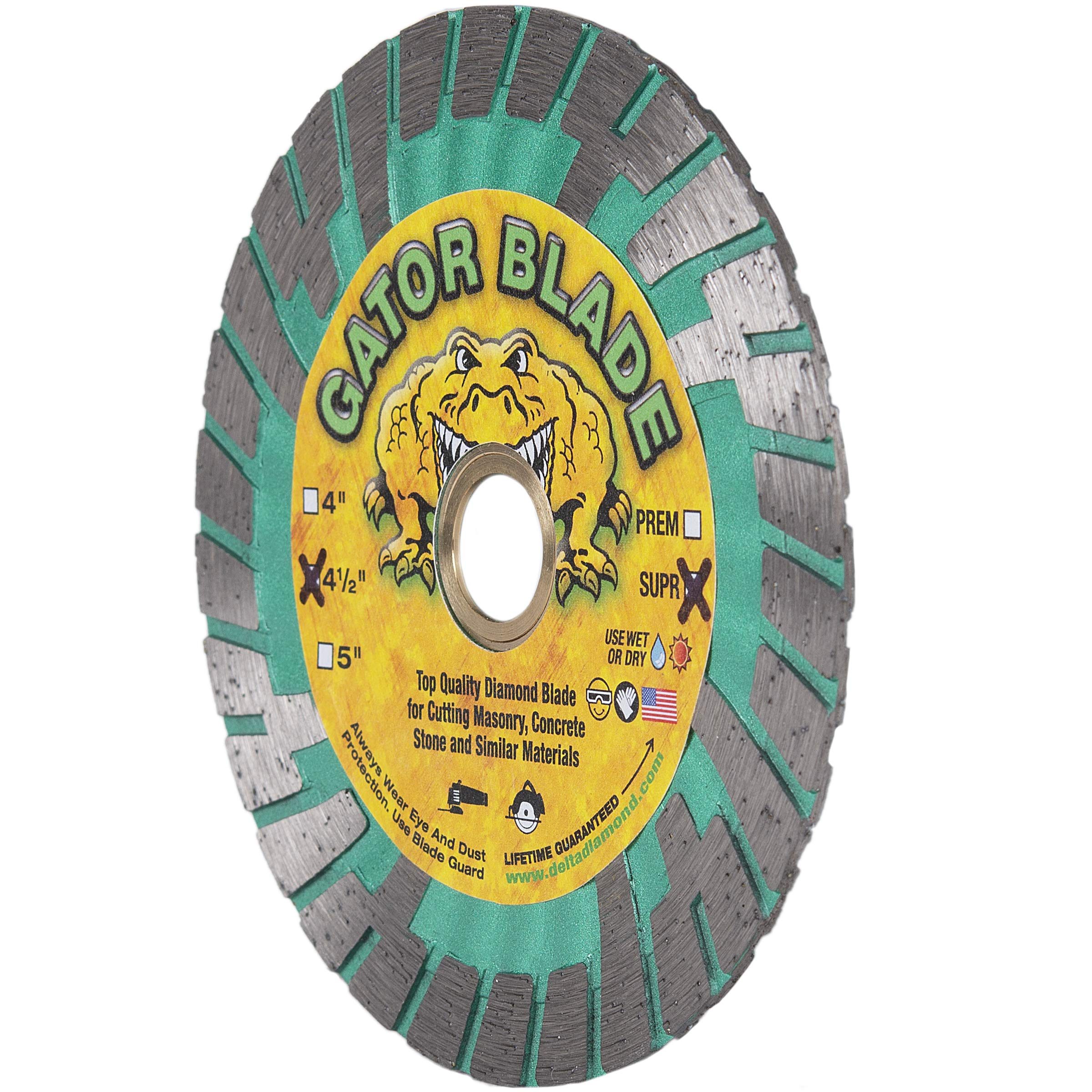 Lame de diamant pour pierre Gator Plus anti-vibration finitions nettes