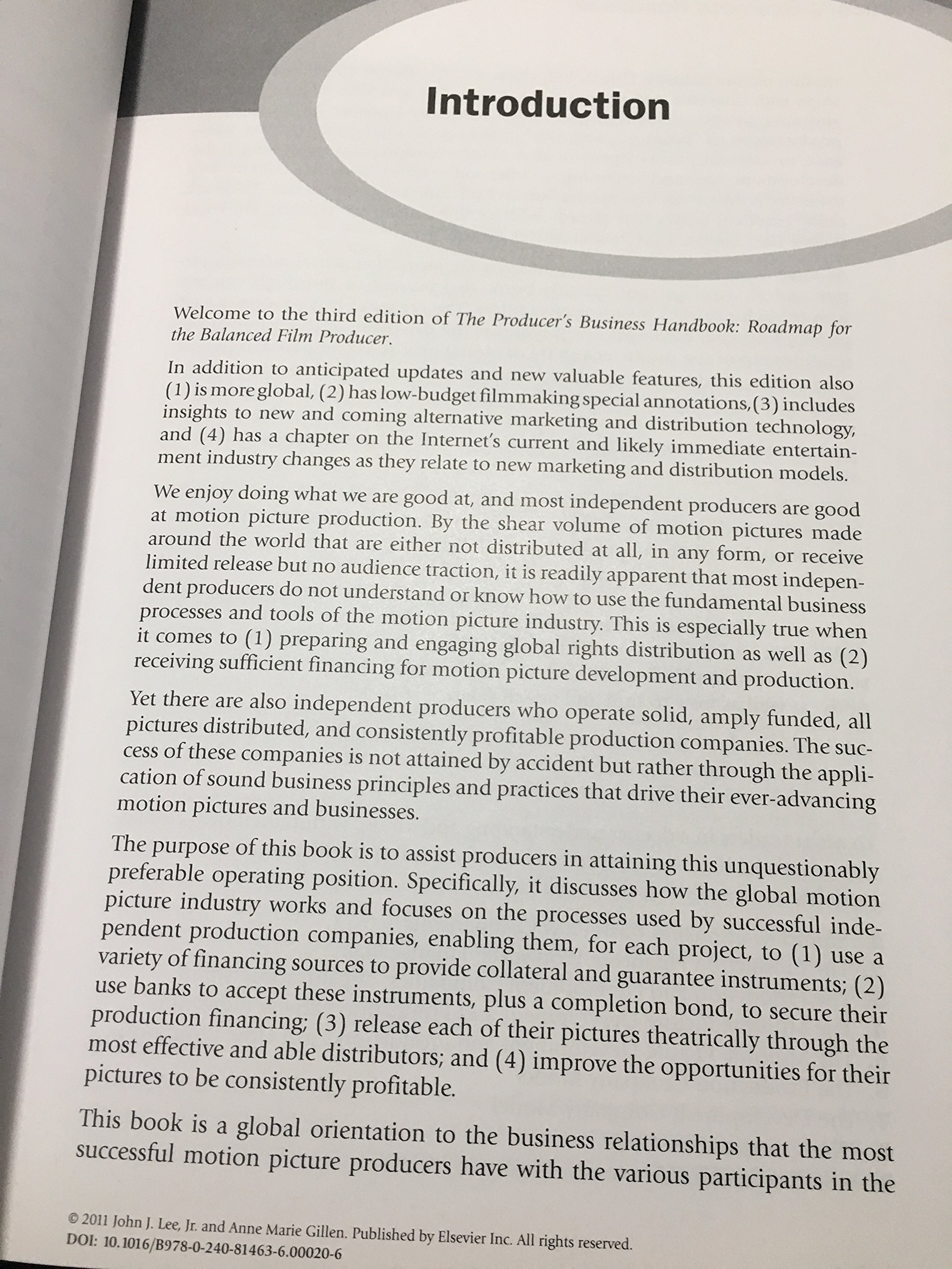 The Producer's Business Handbook: The Roadmap for the Balanced Film Producer (American Film Market Presents)
