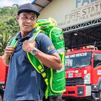 STATPACKS G3+ Responder EMS Trauma Backpack, Large Modular Medical Bag for First Responders (Blue)