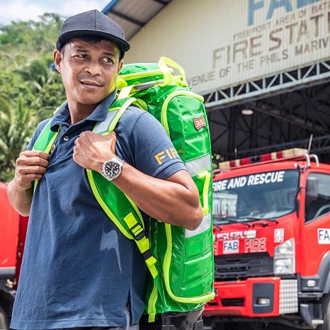 STATPACKS G3+ Responder EMS Trauma Backpack, Large Modular Medical Bag for First Responders (Blue)