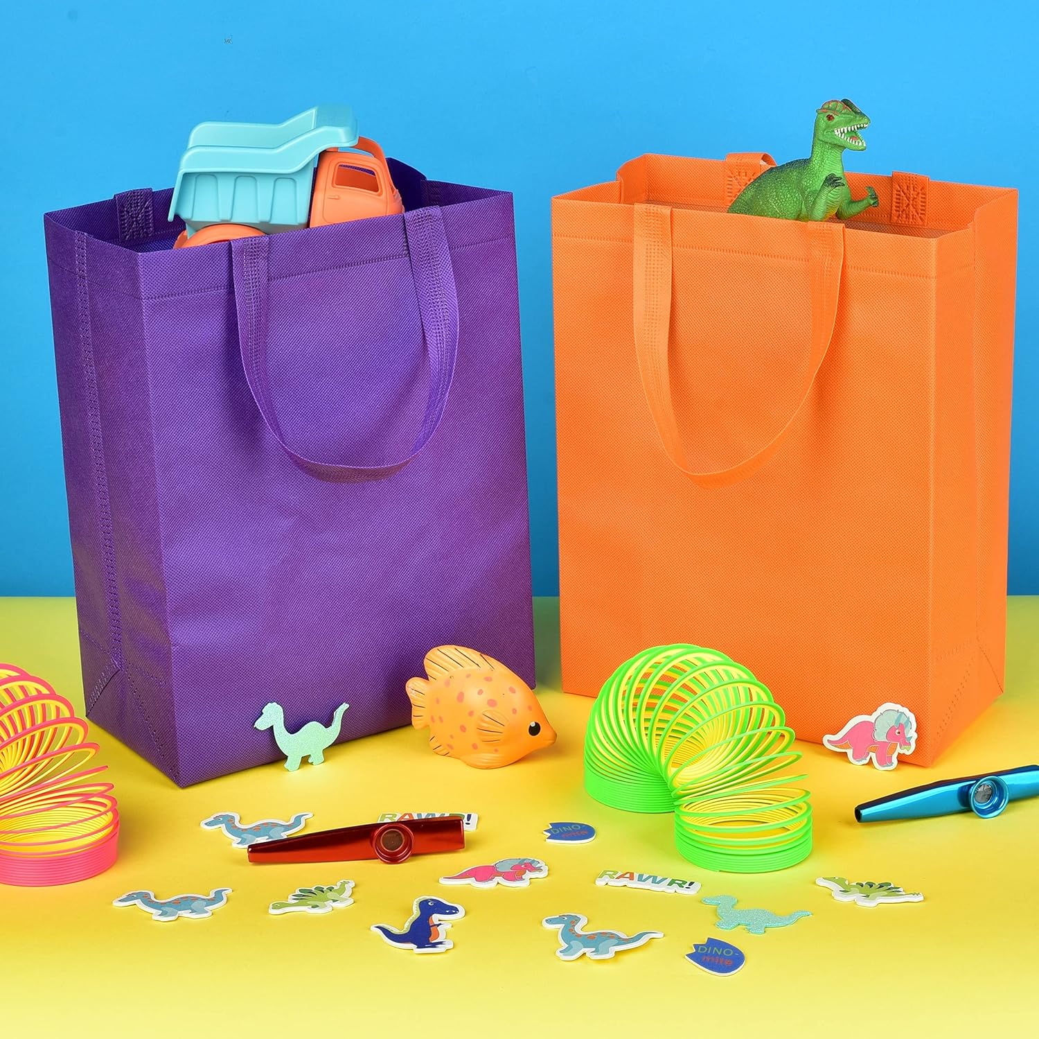 ZENPAC Assorted Reusable Tote Bags, Large Fabric Jamaica Ubuy