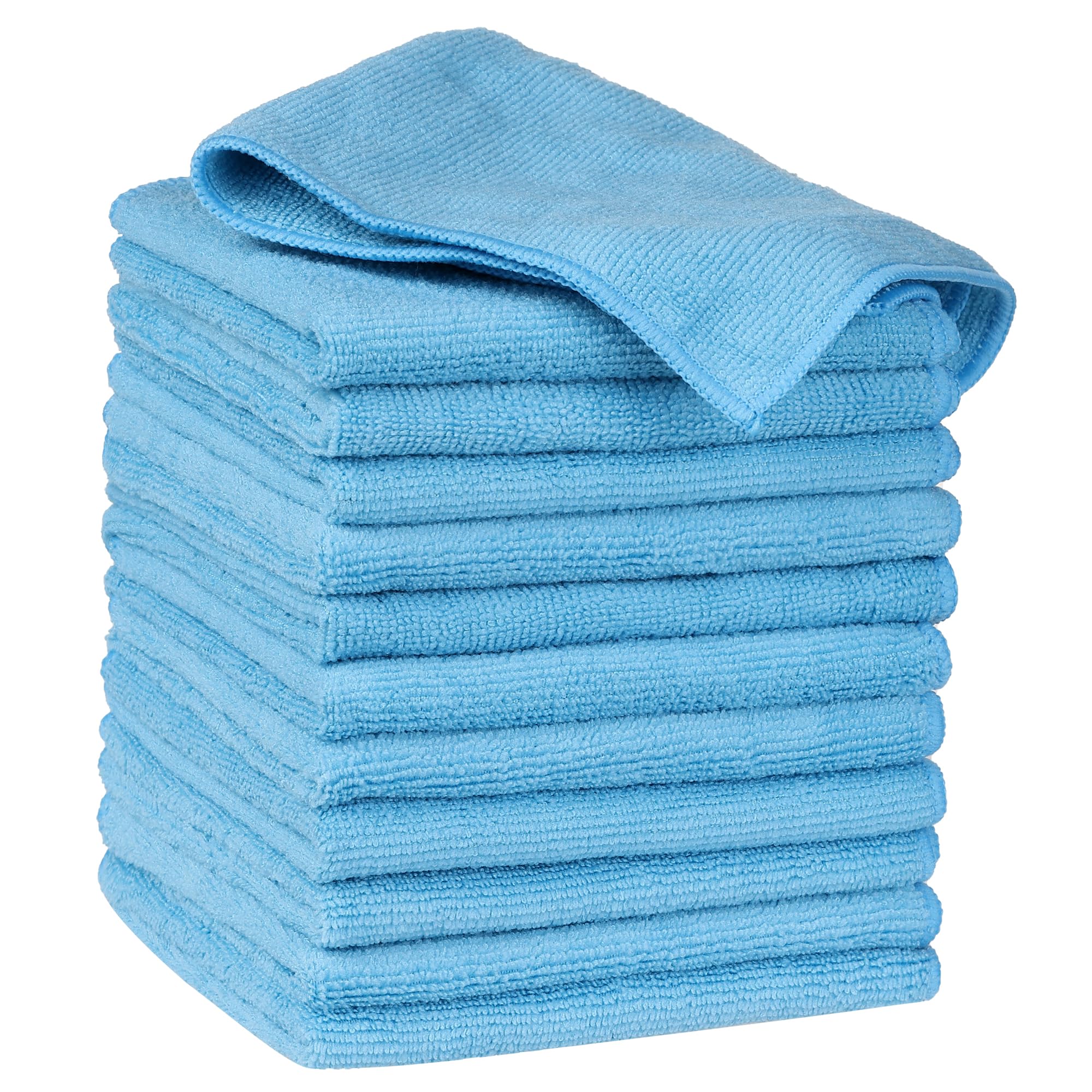Uxcell Microfiber Absorbent Reusable Cleaning Cloth for Kitchen Window Car