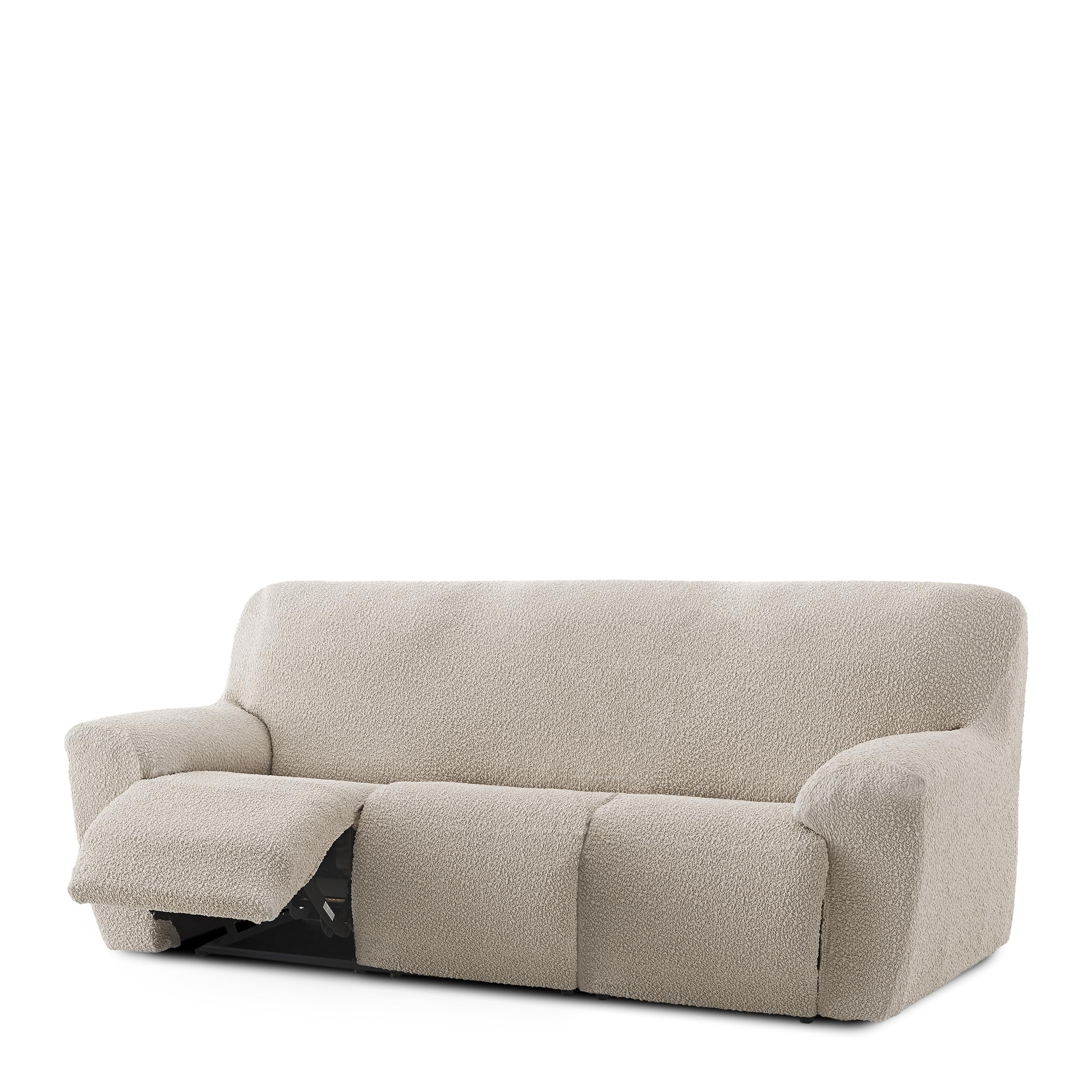 Housse de canapé relax 3 places ROC Premium au drapé élégant et doux