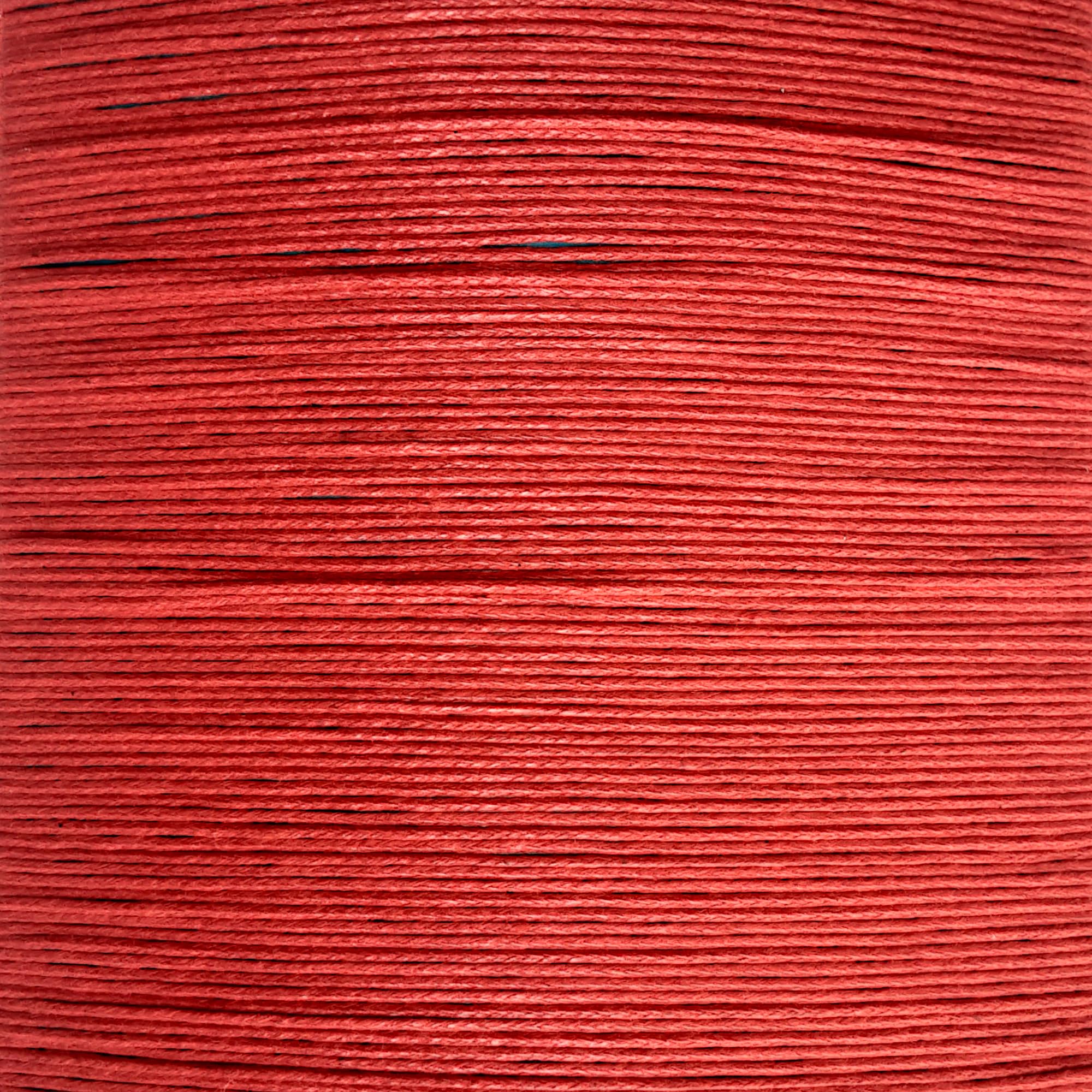 Waxed Cotton Cord 1mm,10m Jewellery Making & Bracelet Necklace Craft (9. RED)