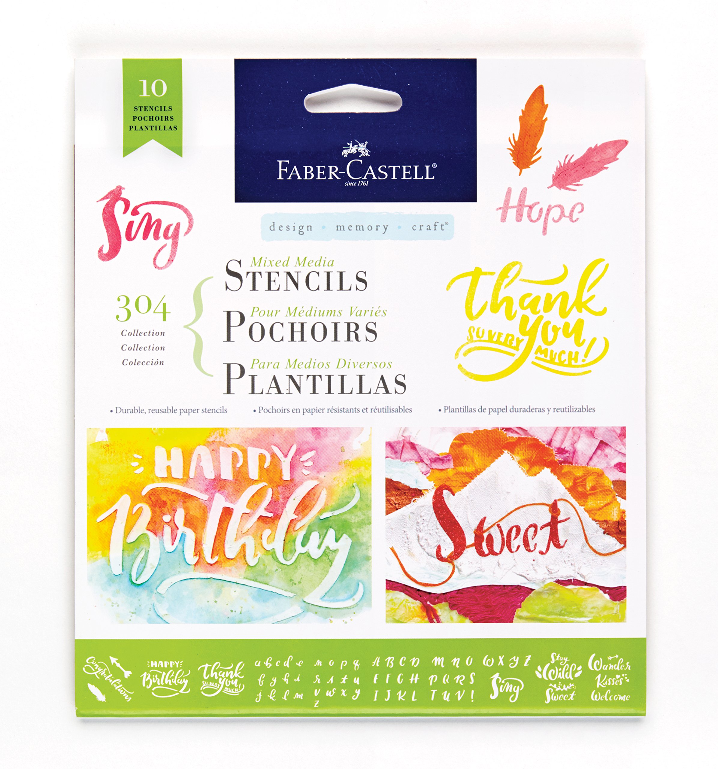 Faber-Castell 304 Mixed Media Schablonen