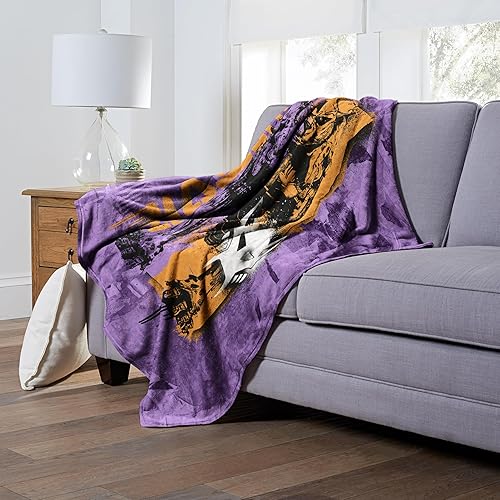 Miniatura 8 de Northwest Transformers - Manta de seda táctil, 50 x 60 pulgadas, Scourge Versus Optimus Prime