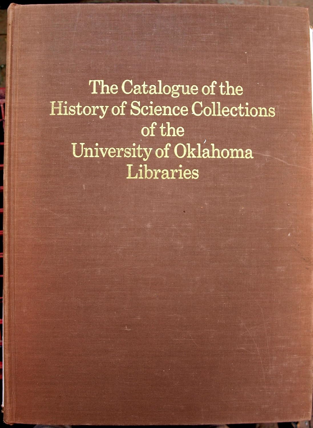 Amazon History of Science Collections of the University of Oklahoma