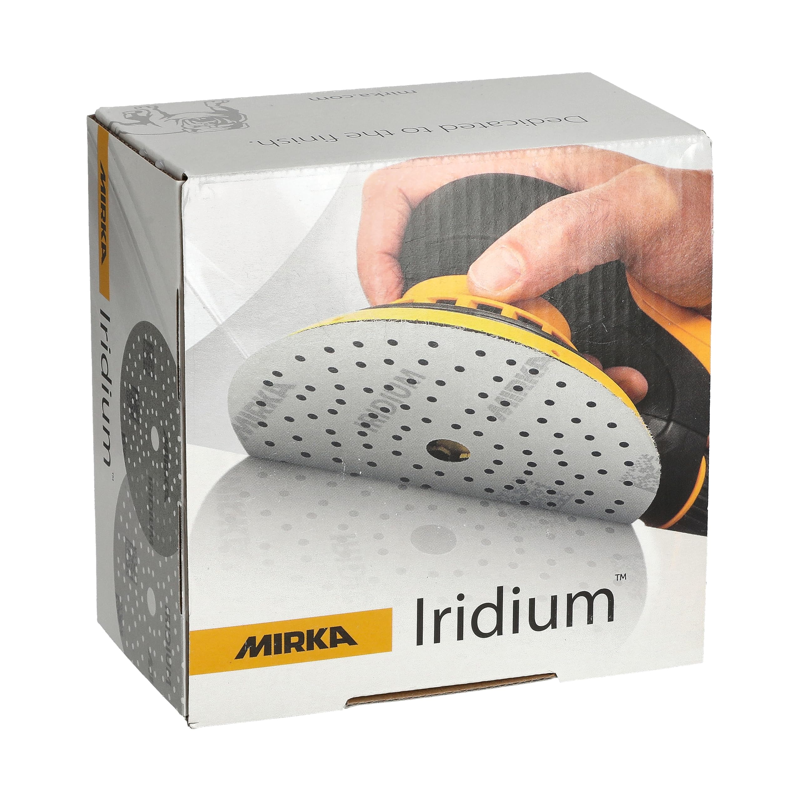 Mirka papier ścierny Iridium 125 mm 89 otworów rzep ziarnistość 800