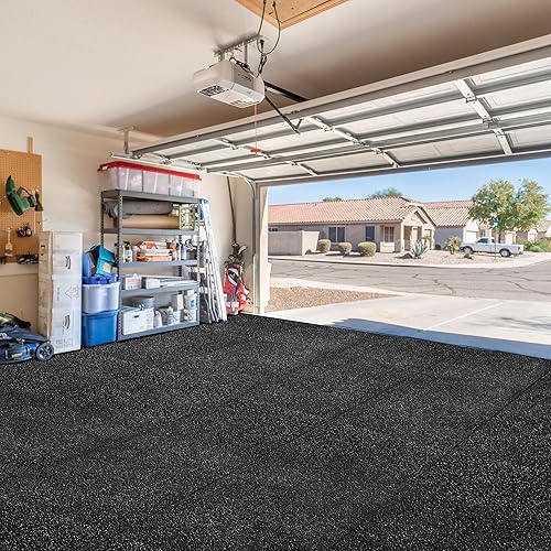 Miniatura 3 de Tapete Sivan Health and Fitness de goma de alta densidad en forma de puzle para hacer ejercicio - Mosaico que encaja para gimnasia - 2,2 m2