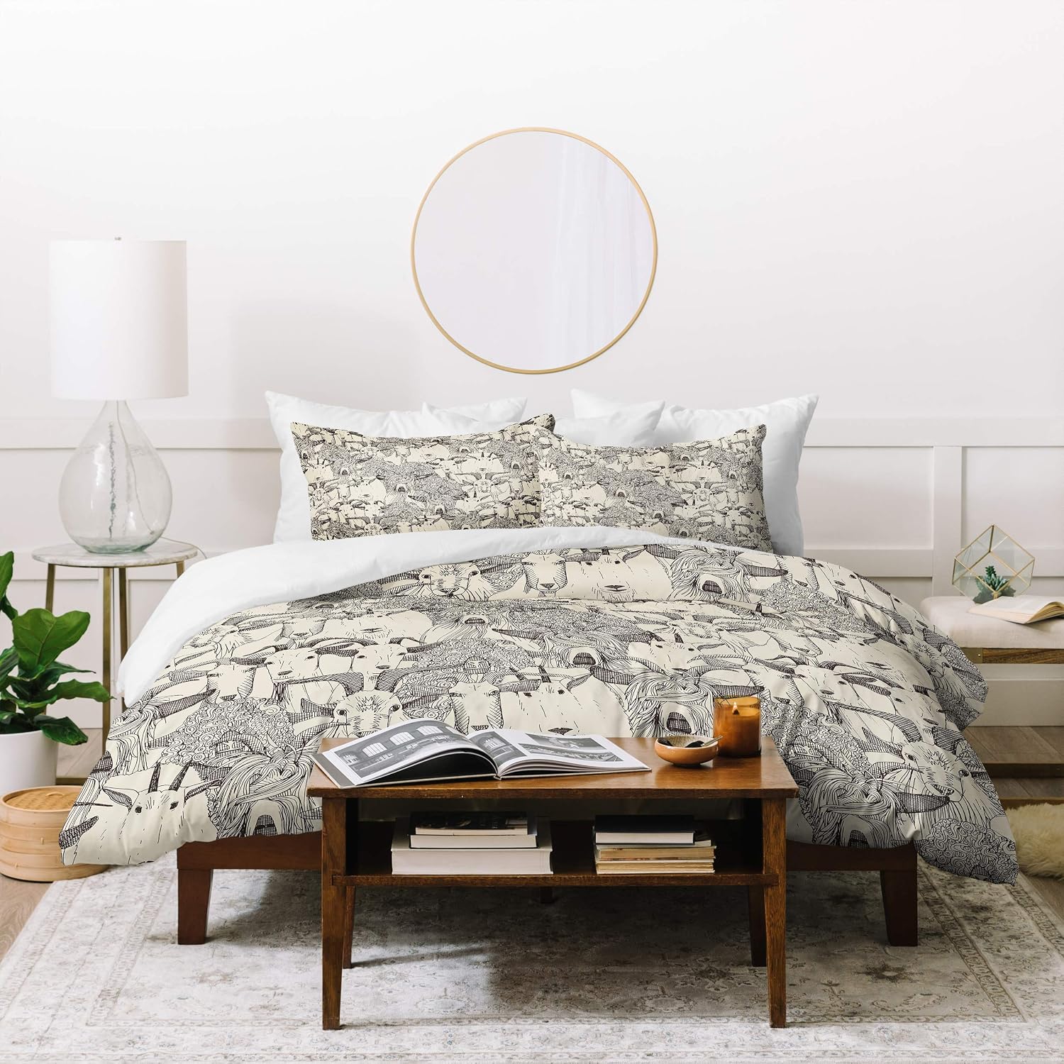 Deny Designs Bethany Young Monochrome SoCal Shadows