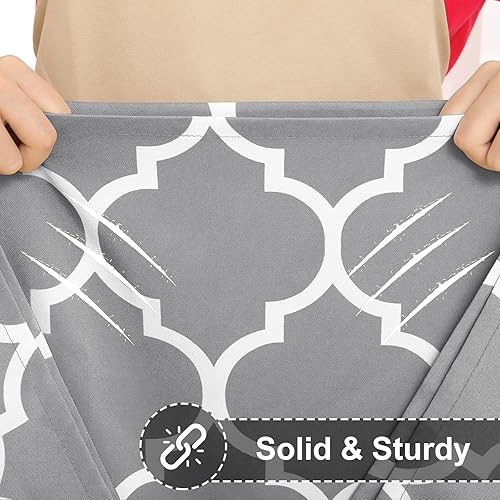 Miniatura 4 de Mantel Homing de tela de poliéster marroquí, resistente al agua y lavable, con textura rectangular, sin arrugas, para reuniones y exteriores