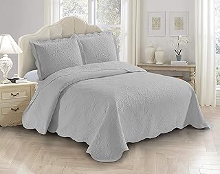 Amazon Com Silver Quilts Sets Bedding Home Kitchen