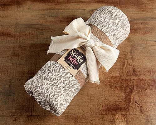 Miniatura 10 de Sticky Toffee - Manteles individuales y caminos de mesa gruesos, acanalados, con diseño de granja y de rombos