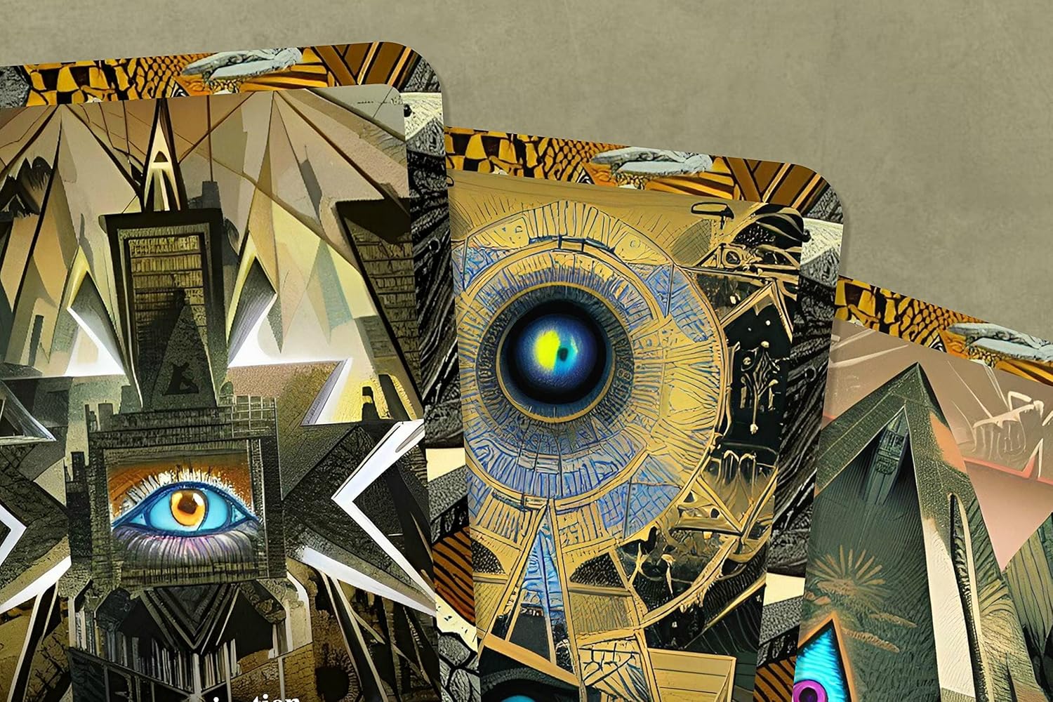Ibiza Tarot The Illuminati Oracle - Adam Weishaupt Cards | Fortune Telling Oracle Cards Deck for Beginners | Authentic Experience - Set of 23 Cards