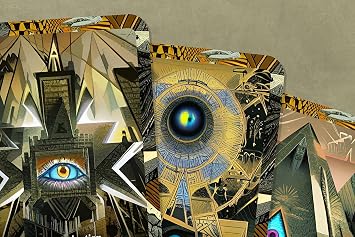 Ibiza Tarot The Illuminati Oracle - Adam Weishaupt Cards | Fortune Telling Oracle Cards Deck for Beginners | Authentic Experience - Set of 23 Cards