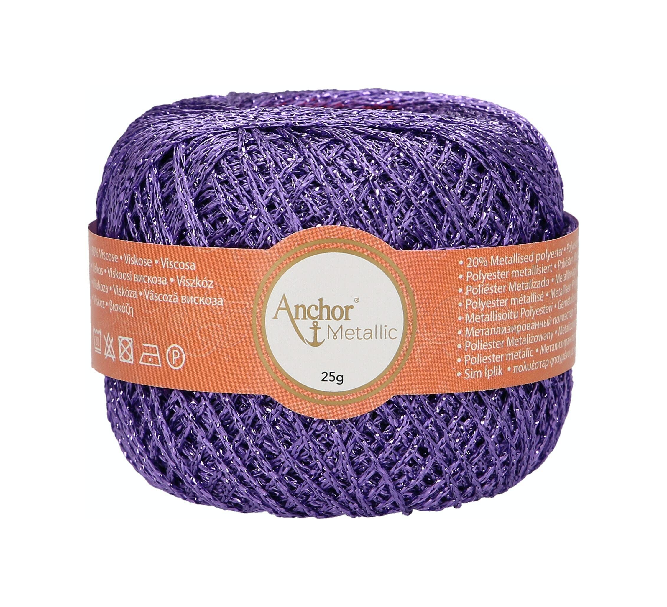 Anchor Artiste Metallic 4716400-00310 Purple Effect Yarn