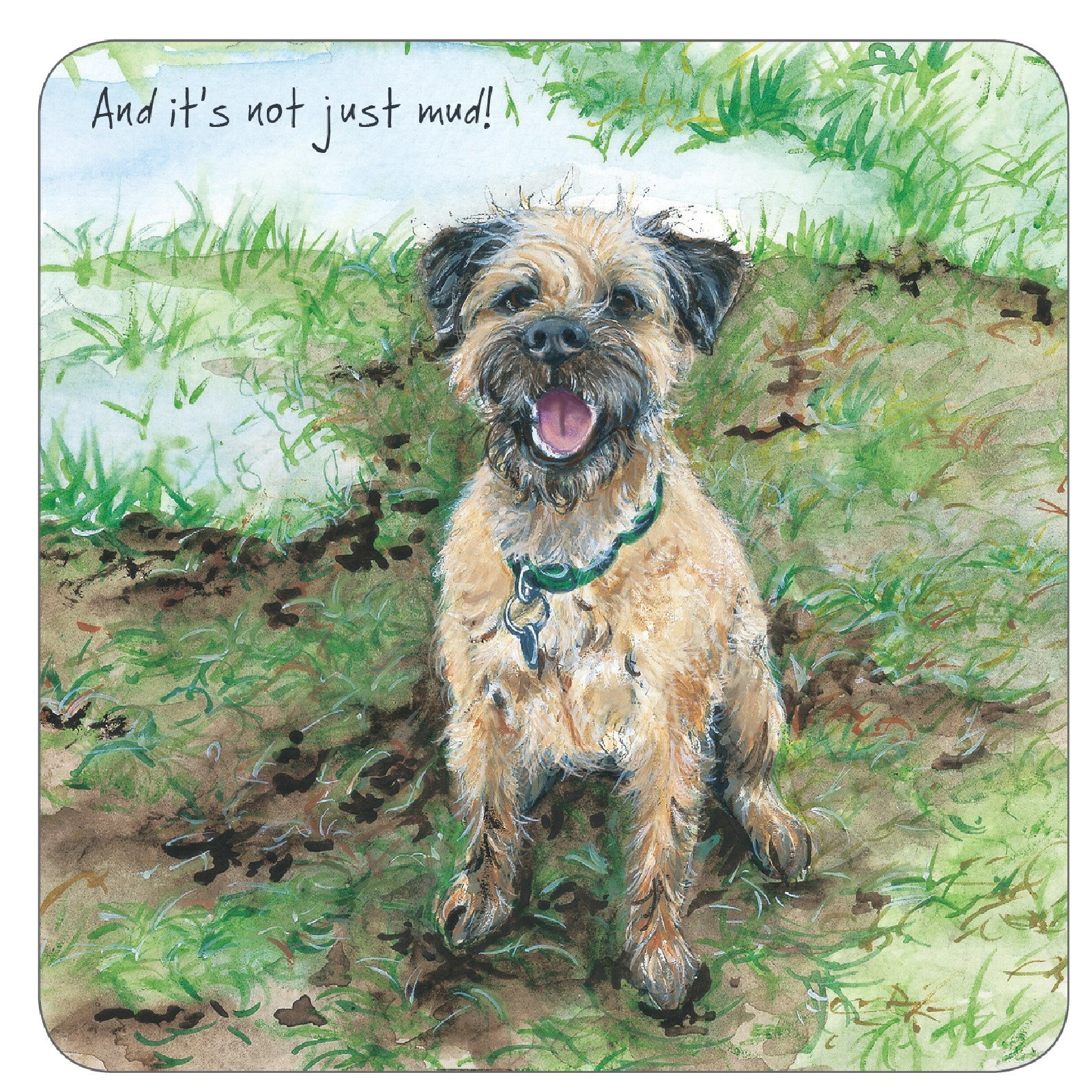 Border Terrier Dog Coaster