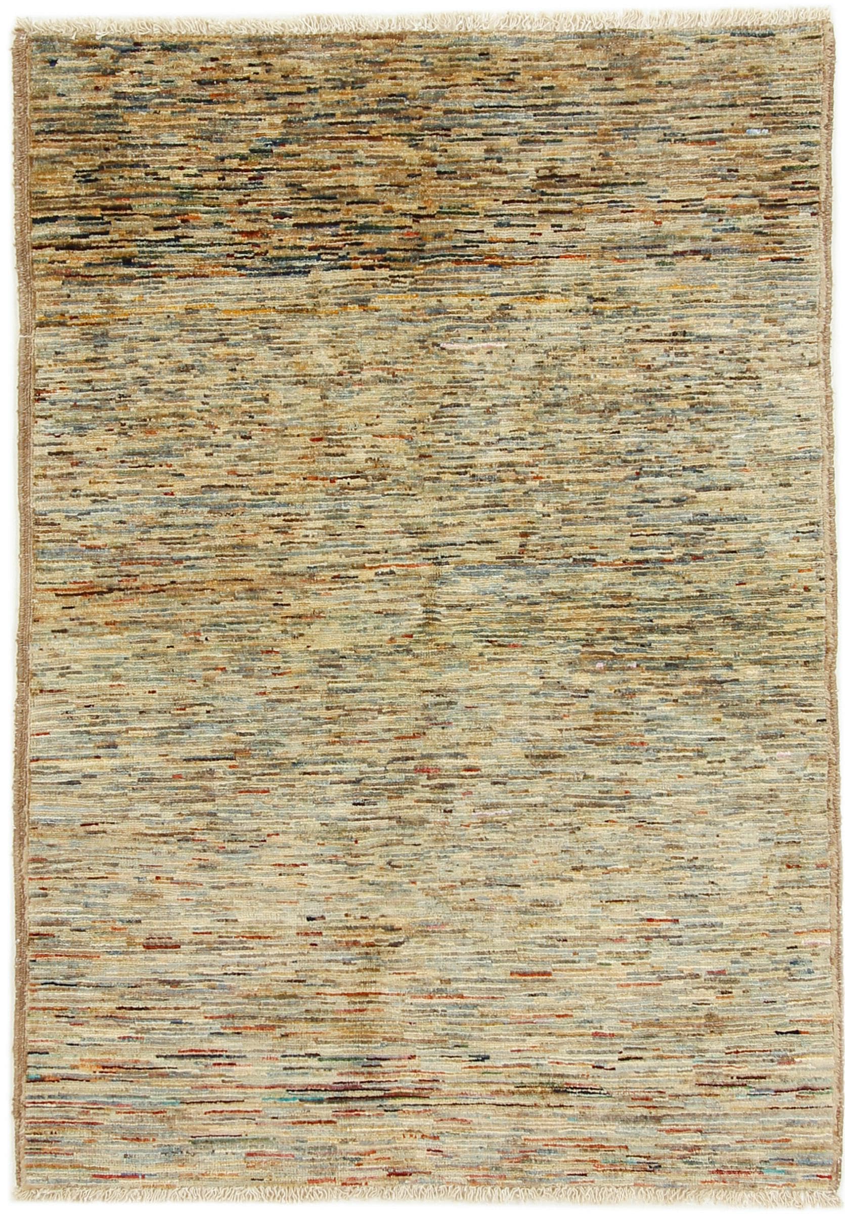 Tapis d'Orient moderne Mahra tapis laine Pakistan fait main 104x148 authentique