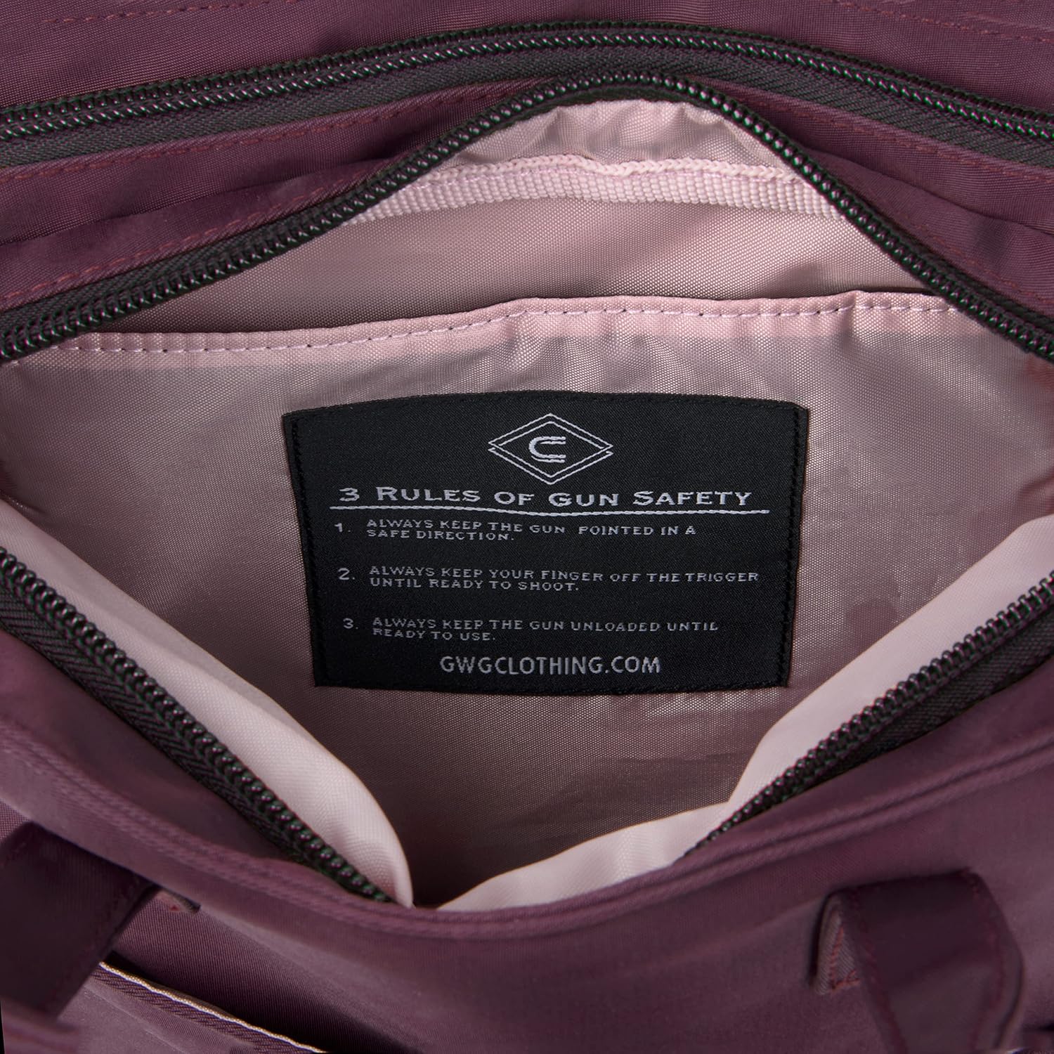 Allen Company Crossbody, Plum - Image 6