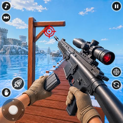 Jeu de tir de précision commando d'élite hors ligne