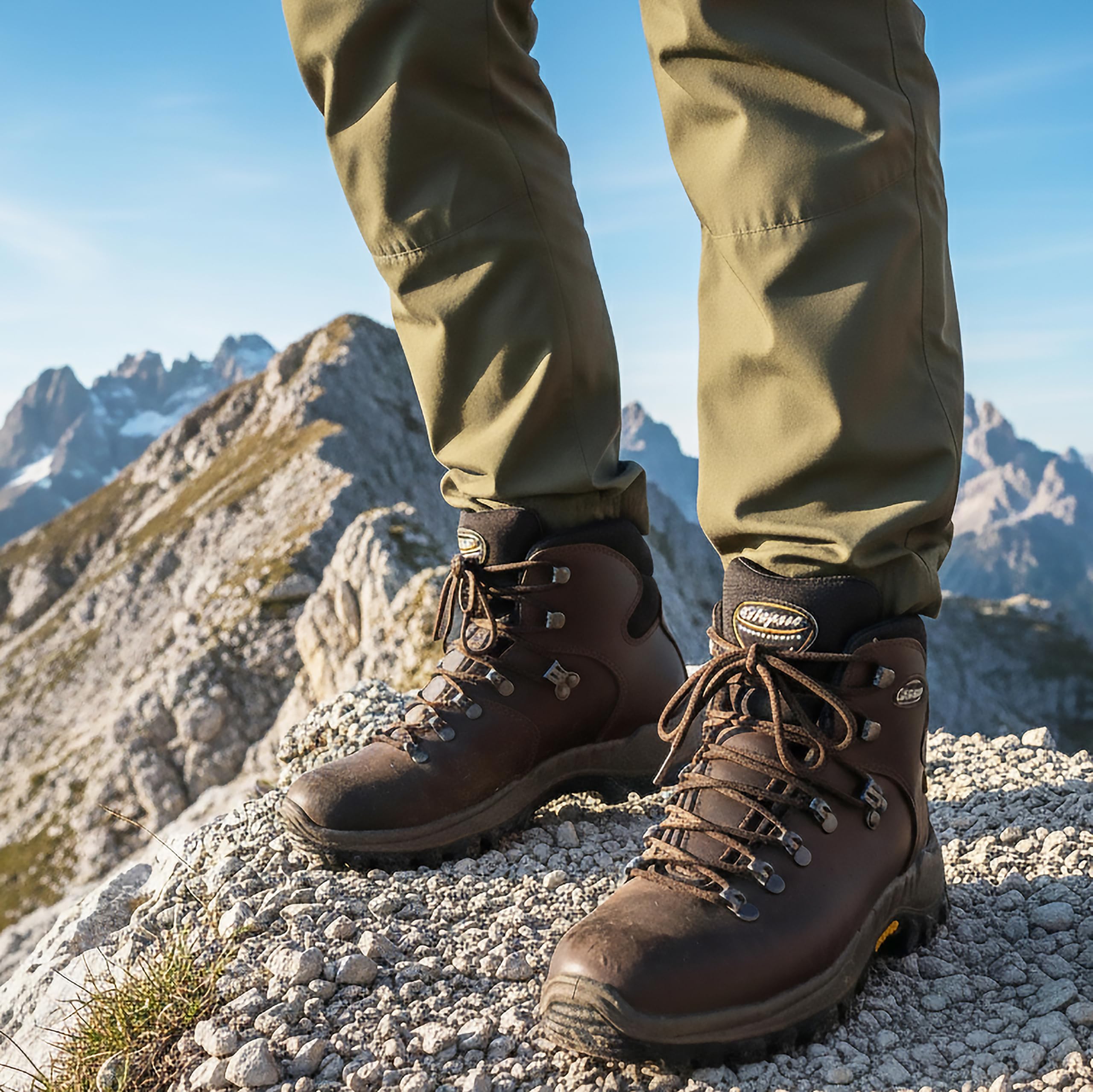 Grisport scarponcini trekking uomo WOLF TREK impermeabili membrana GRITEX scarponi da trekking fondo VIBRAM