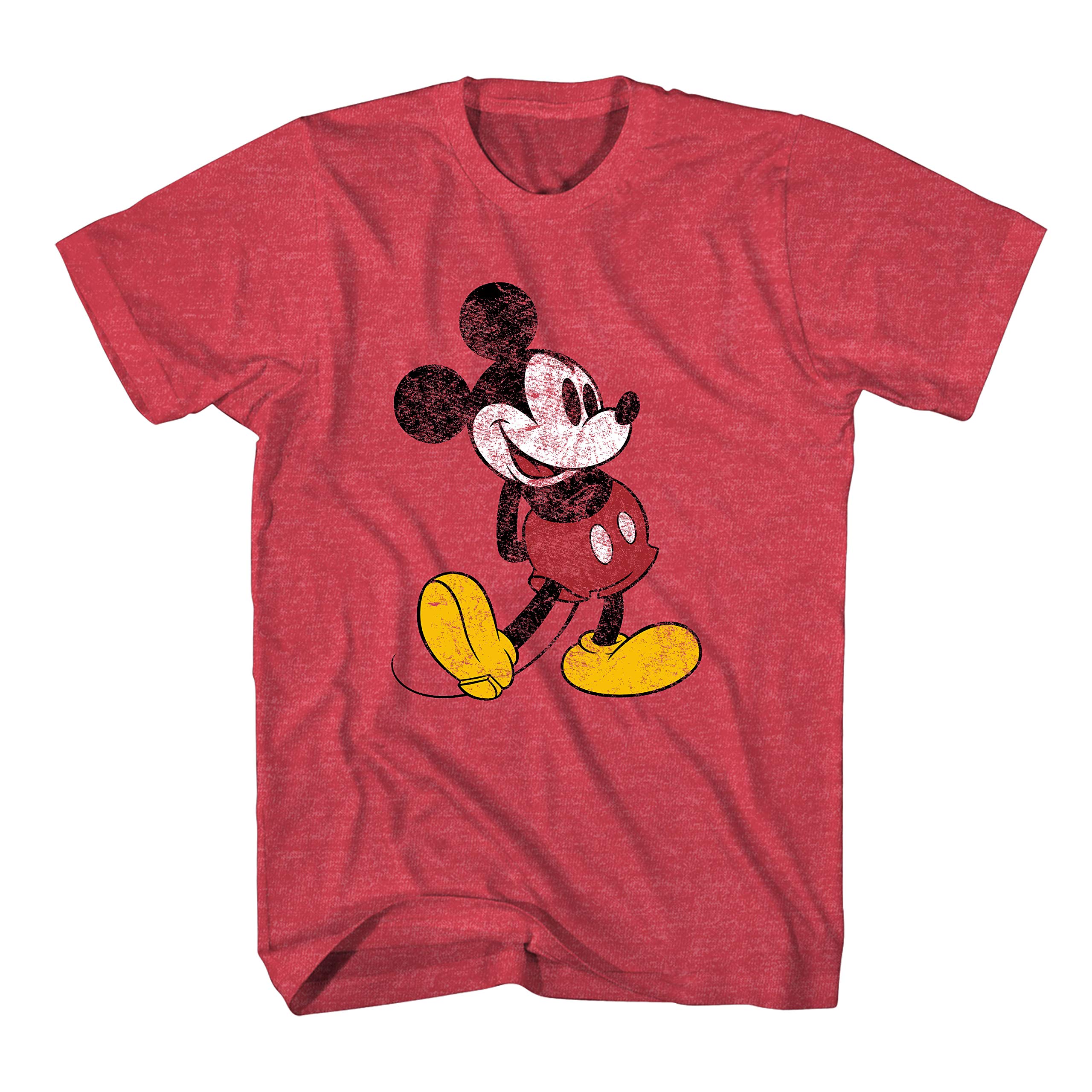DisneyMickey Mouse Classic Distressed Standing Boys Youth T-Shirt
