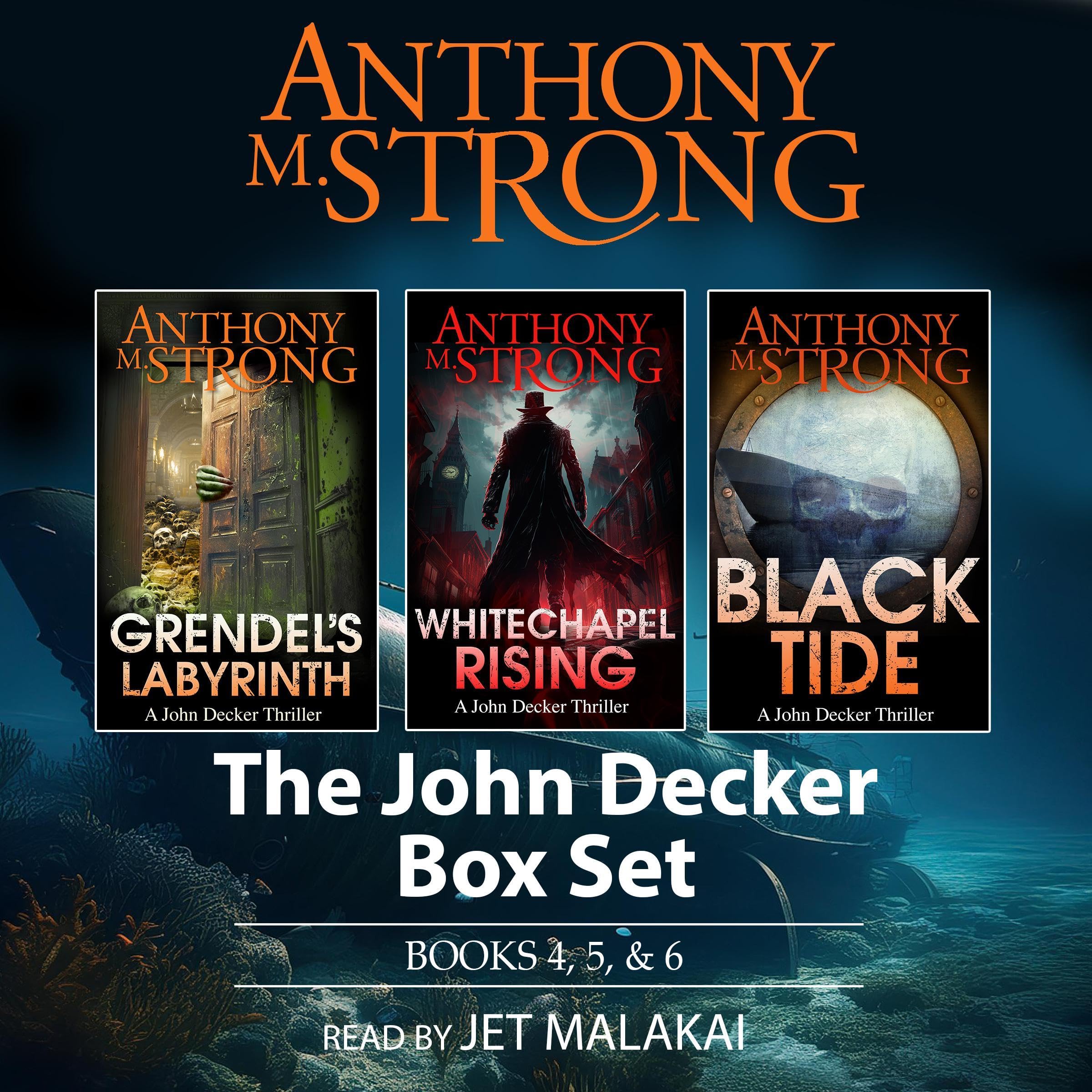 Cover art for John Decker Supernatural Thriller Box Set, Books 4, 5, and 6