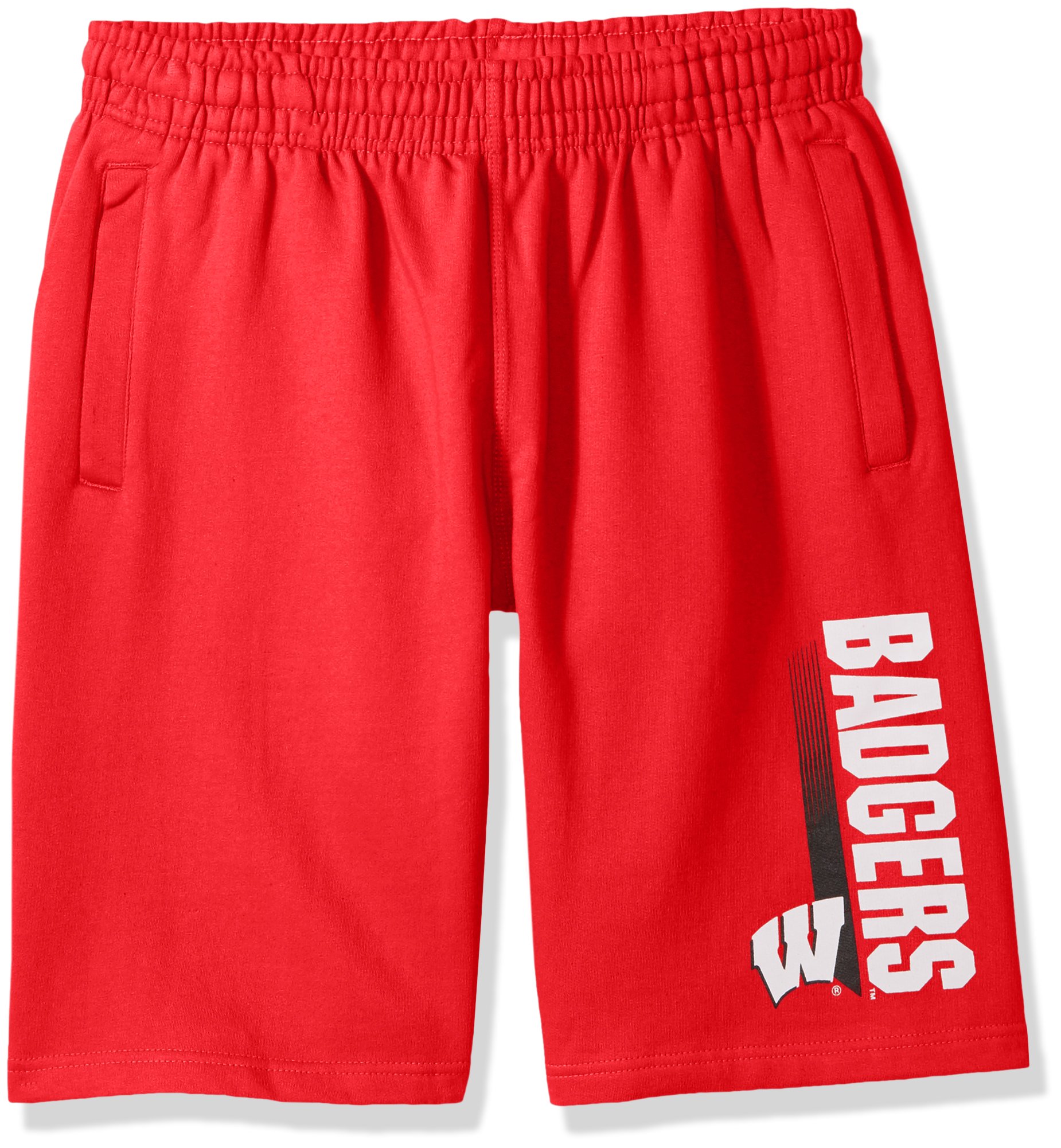Old Varsity Brand Men's CVC Fleece Short, Red, Medium