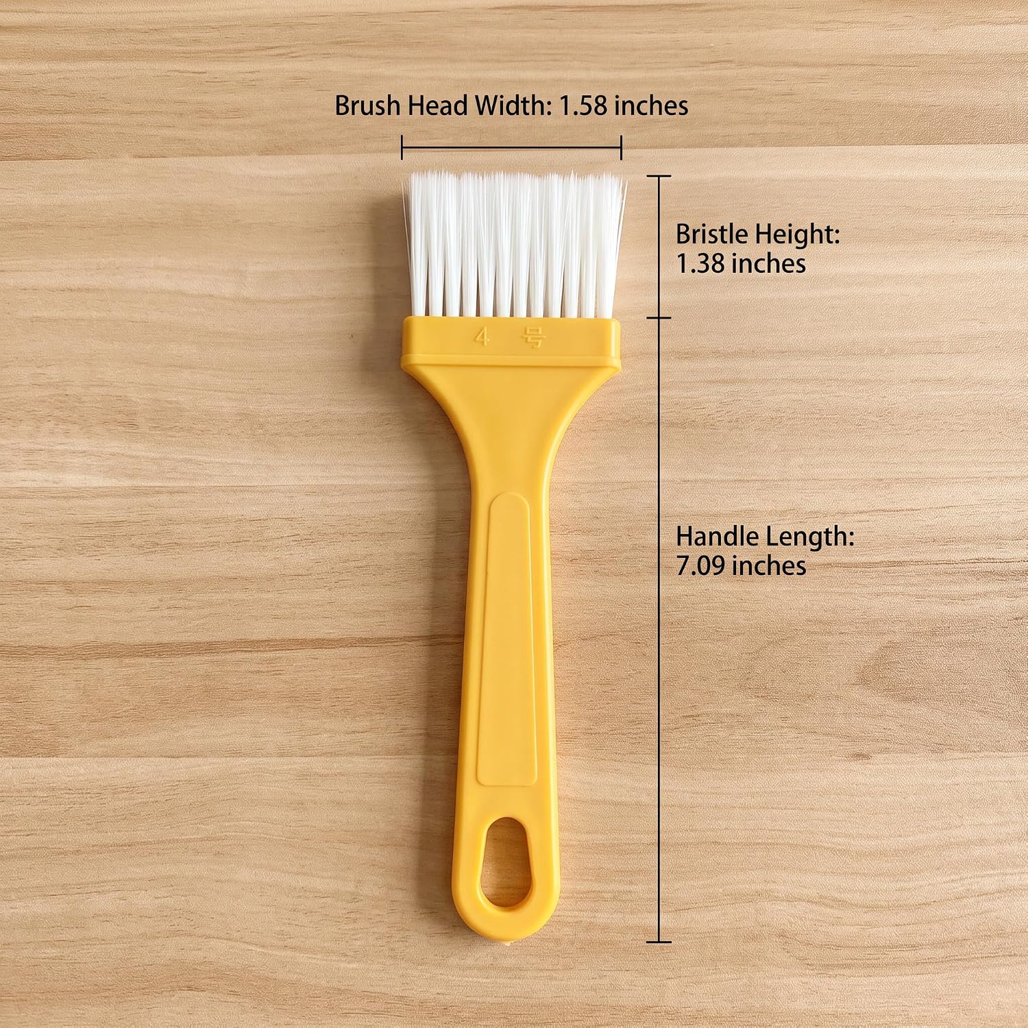 10 Pack Nylon Basting Brushes, Multi-Size Cooking Oil Pastry Brush, Heat Resistant Baster Brush for Baking Cookies, Barbecue Grilling, Marinade & Kitchen Cleaning
