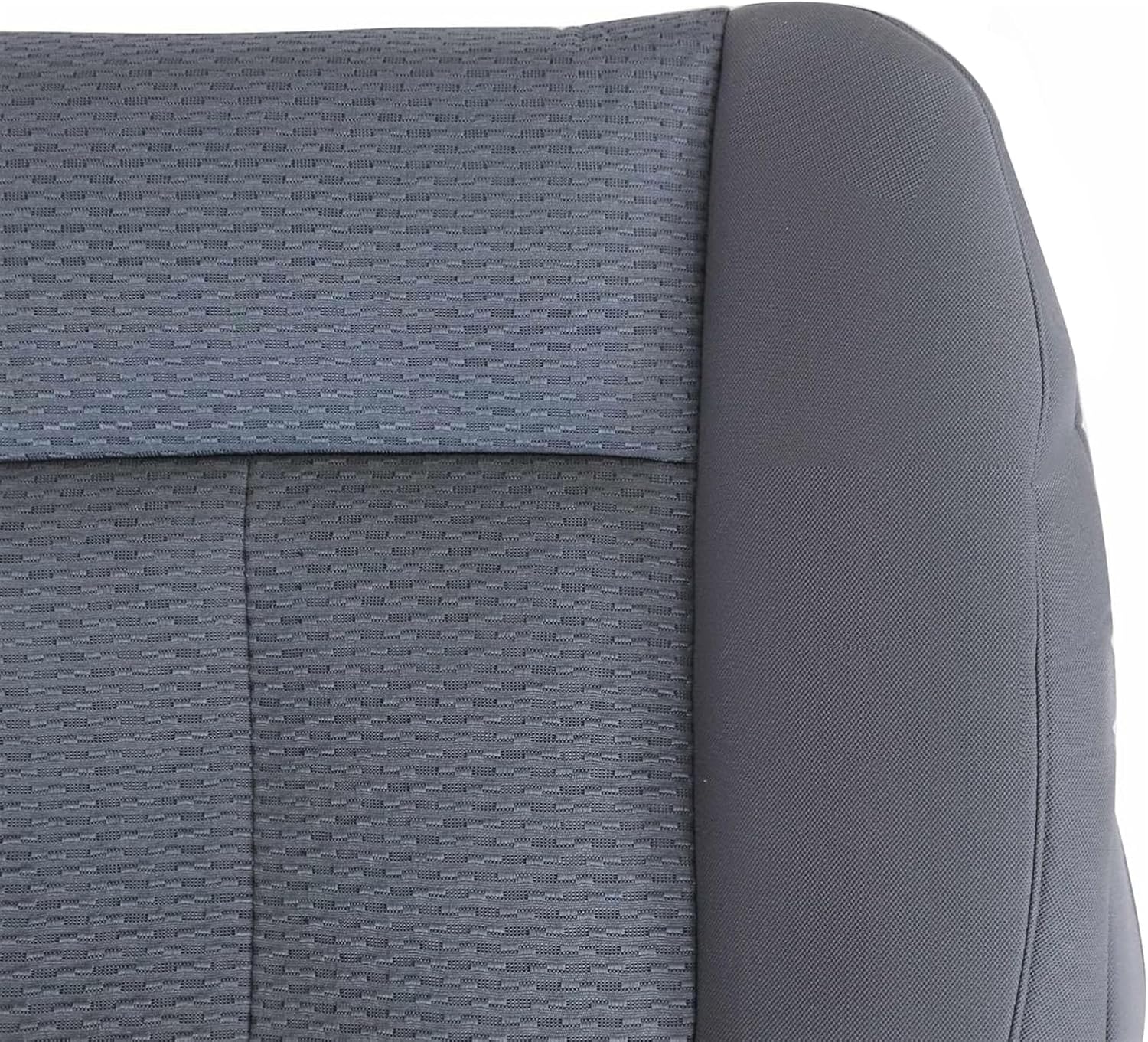 GXARTS Driver and Passenger Side Bottom Lower & Top Lean Back Replacement Cloth Seat Cover Steel Gray Compatible with Ford F150 Lariat Crew-Cab X-Cab Single-Cab 4X4 2WD 2009 2010 2011 2012 2013 2014