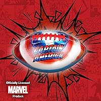 Vista 7 de Marvel Avengers - Fútbol juvenil Capitán América, mini fútbol juvenil pequeño para niños, talla 6, multicolor