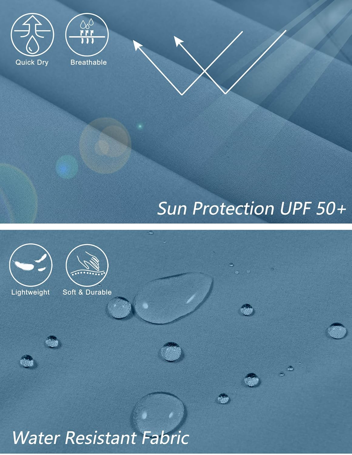 Little Donkey Andy Men's Stretch Quick Dry Cargo Shorts for Hiking, Camping, Travel - Image 3