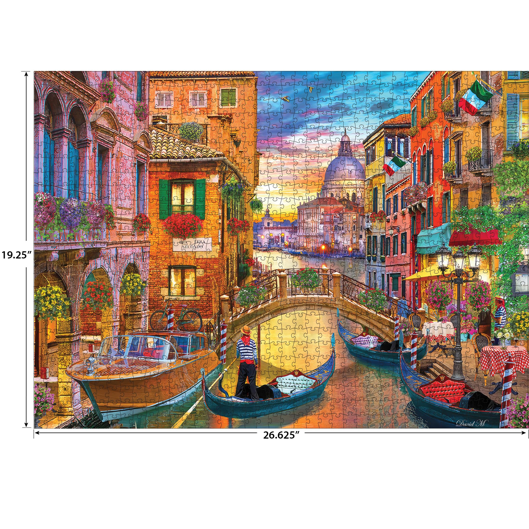 Amazon.com: RoseArt - Kodak Premium - Grand Canal Venice - 1000