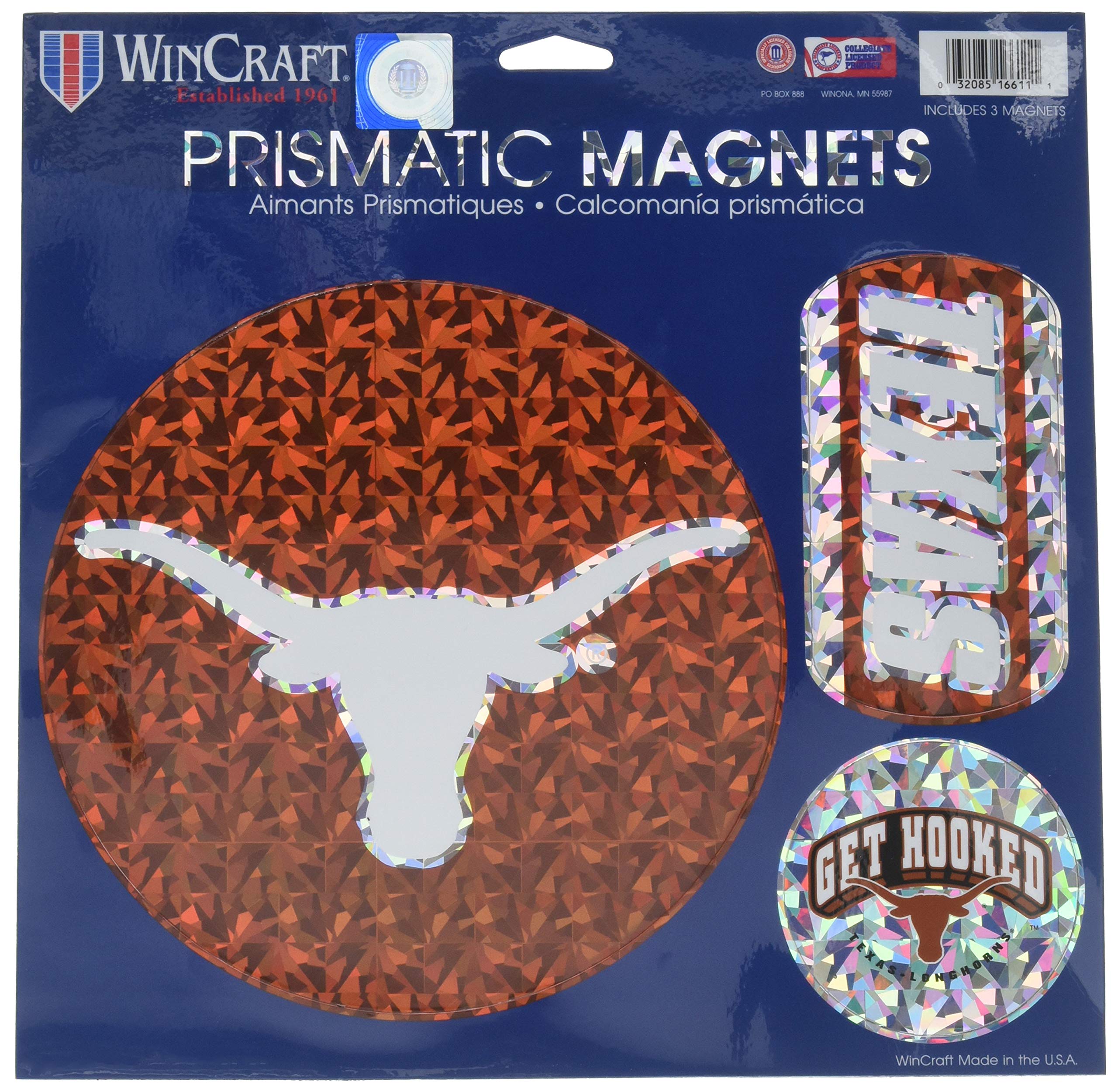 Aimant Texas Longhorns NCAA WinCraft 11x11 Team