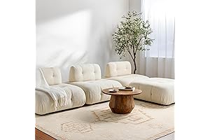 Becki Owens x Surya Solana Medallion Area Rug: Luxurious Bohemian Charm