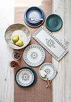 Vista 29 de Abode Homewares TarHong Planta Artisan Solid Salad Plate, 8.5", Planta (Majority Plant Based with Melamine Binder), Shatterproof, Indoor/Outdoor