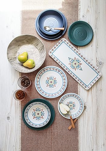 Miniatura 5 de TarHong Planta Artisan - Plato de ensalada sólido, 8.5 pulgadas, planta (planta de mayoridad a base de melamina), inastillable, entretenimiento en