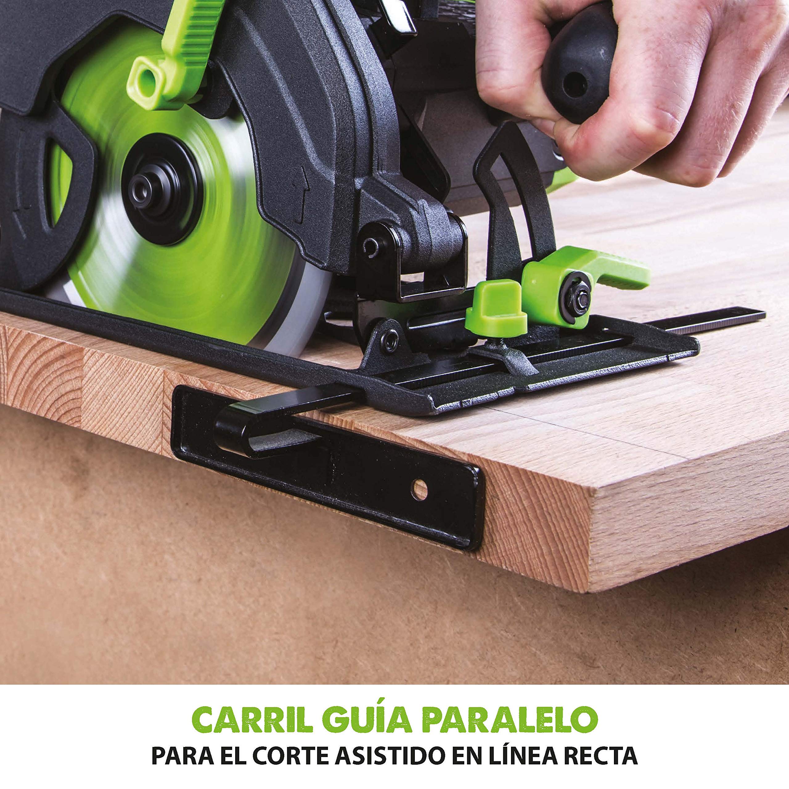 EVOLUTION POWER TOOLS - F165CCSL Sierra circular multimaterial, 165 mm (230V)