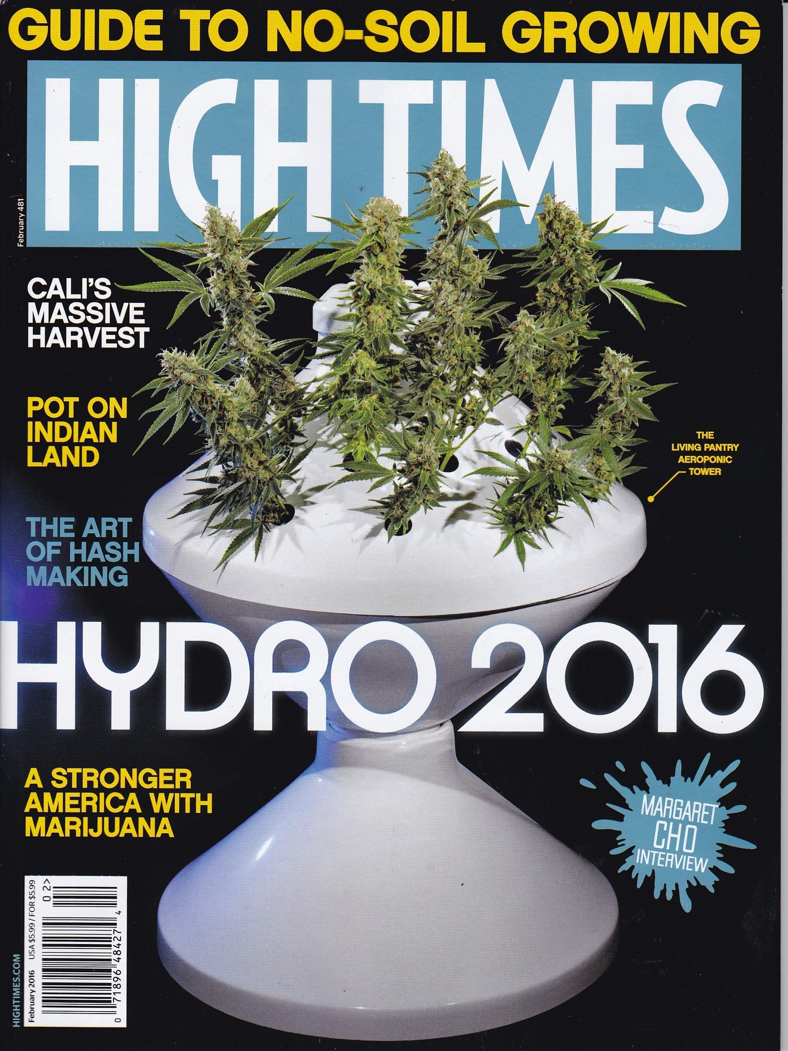FEBRUARY 2016 HIGH TIMES MAGAZINE NO.481