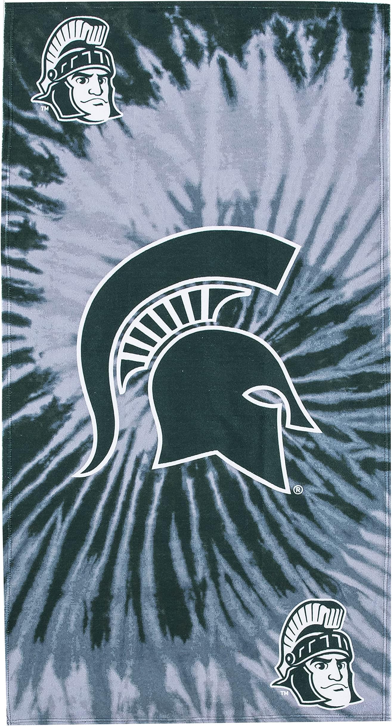 Northwest NCAA Michigan State Spartans Unisex-Adult Beach Towel, 30" x 60", Psychedelic (Pack of 6)